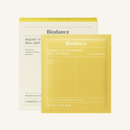 Radiant Vita Niacinamide Real Deep Mask-8 MASKS EA