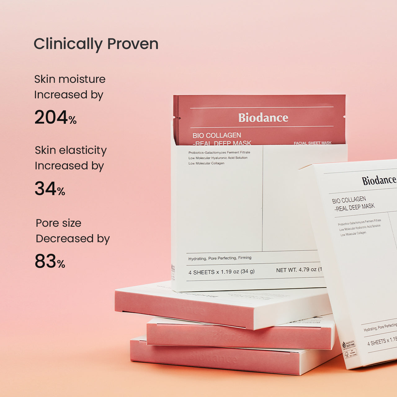 Bio Collagen-Real Deep Mask-8 MASKS EA