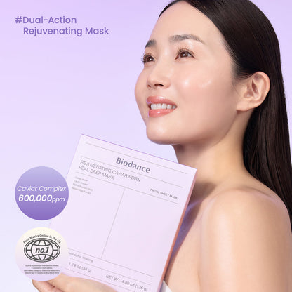 Rejuvenating Caviar PDRN Real Deep Mask-8 MASKS EA