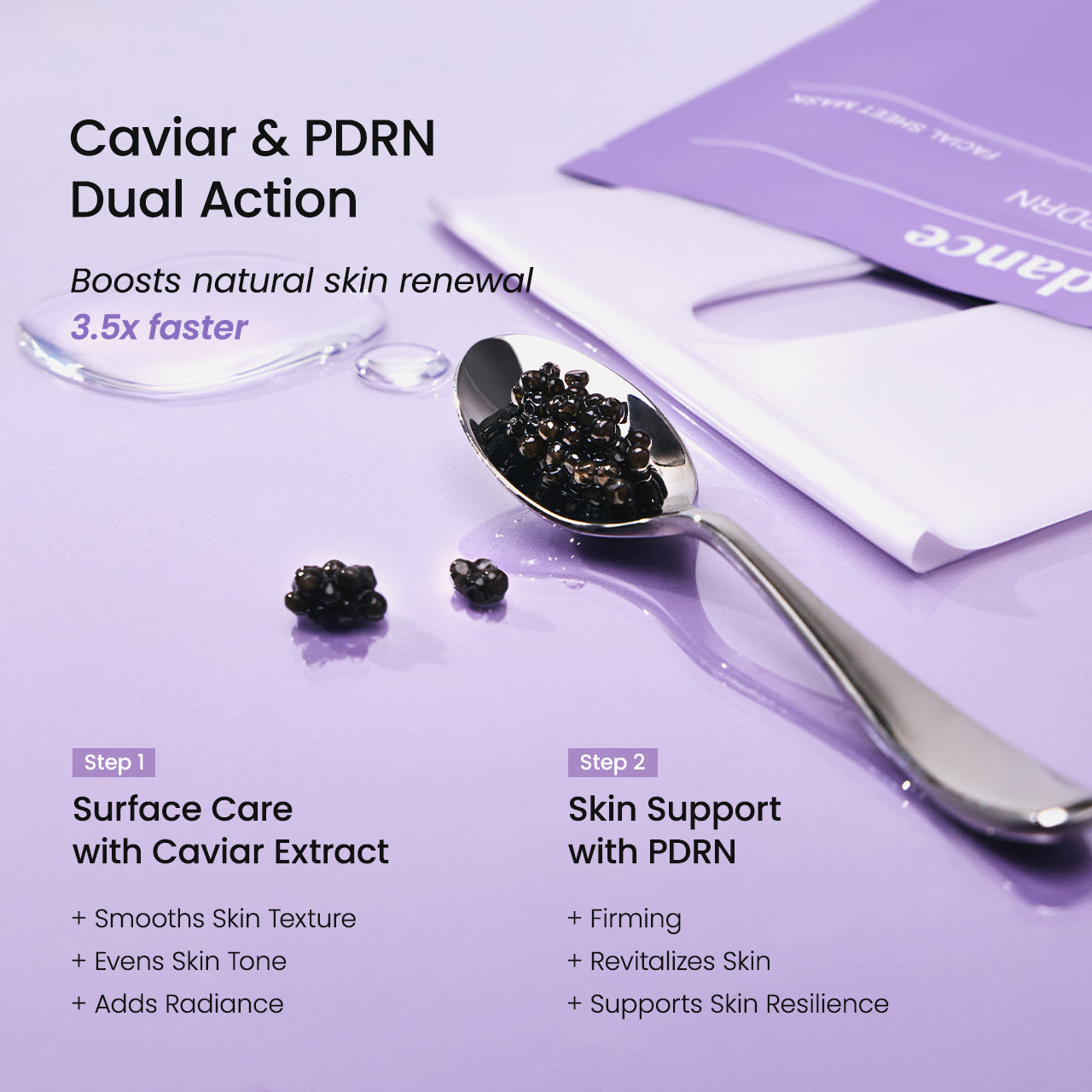 Rejuvenating Caviar PDRN Real Deep Mask-8 MASKS EA